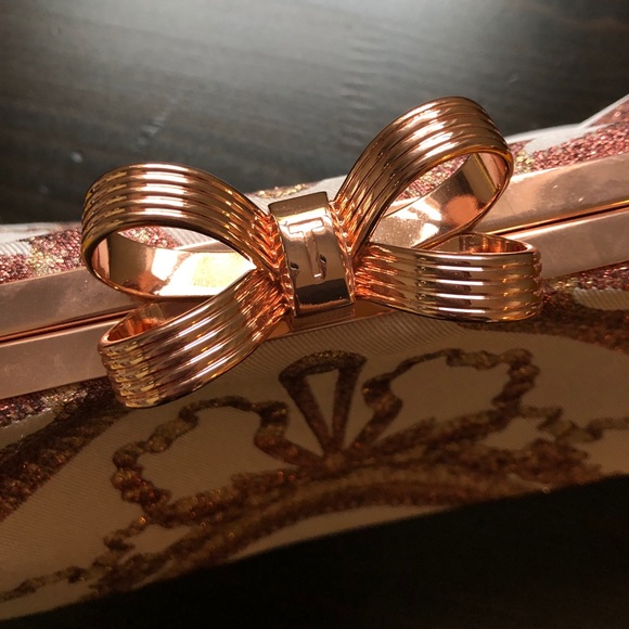 Ted Baker Karlii Versailles Print Frame Clutch - Picture 5 of 8